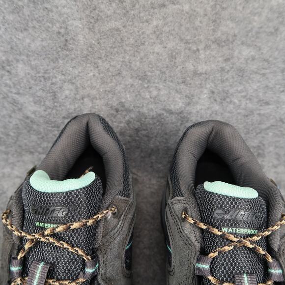 Hi Tec Shoes Womens 8.5 Hiking Boots Waterproof Leather Lace up Trail Outdoor - Picture 4 of 12